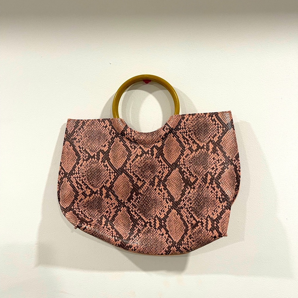 Snake print Tote